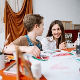 RG's calligraphy writing