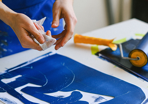 RG's calligraphy writing