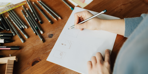 RG's calligraphy writing